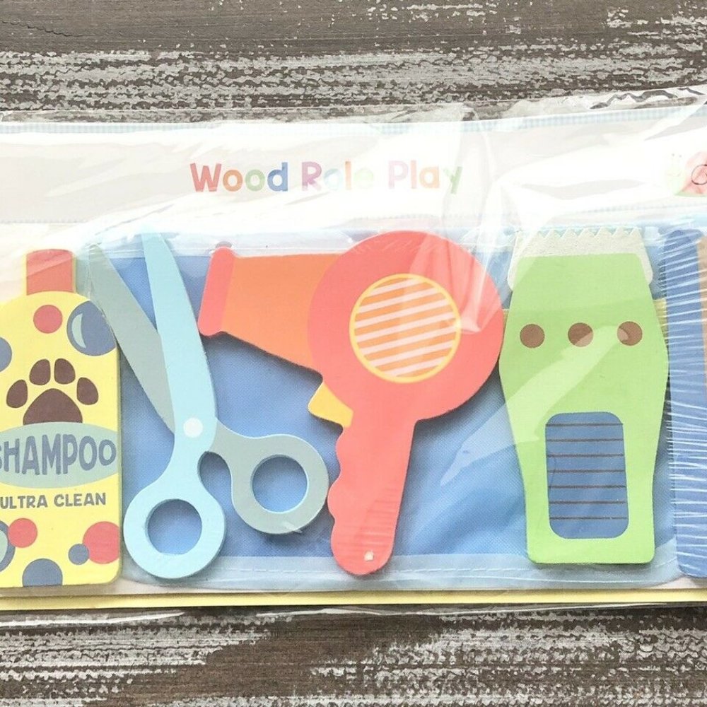Horizon Wood Role Play Set HAIR STYLIST 3+ Toy - Picture 1 of 4
